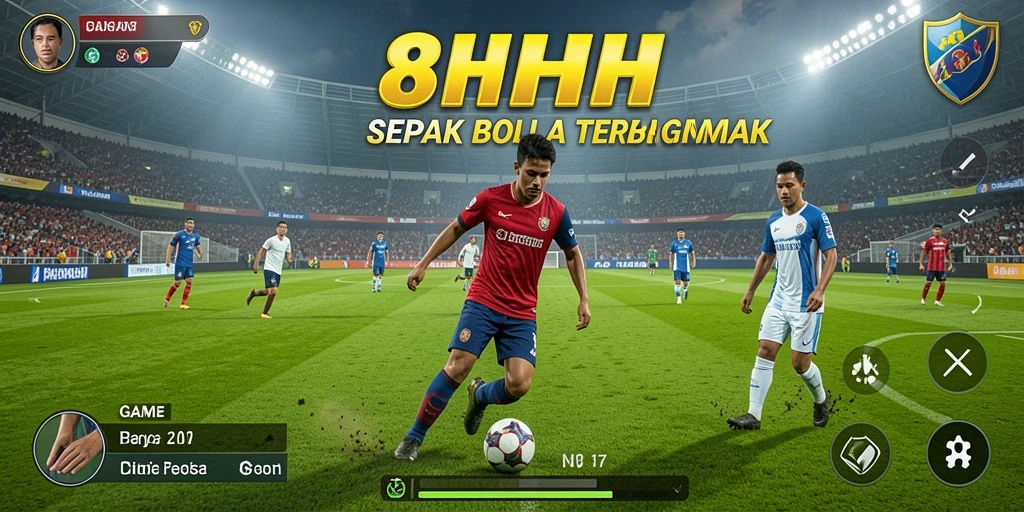 Tampilan gameplay seru dalam 8HHH dengan grafik fantastis.