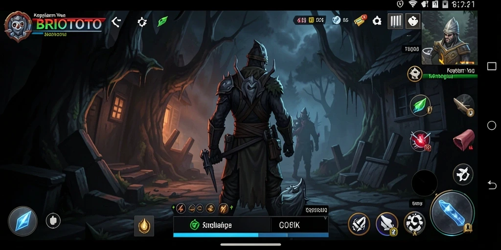 Gameplay menegangkan BRIOTOTO dengan suasana Horror yang mengerikan.