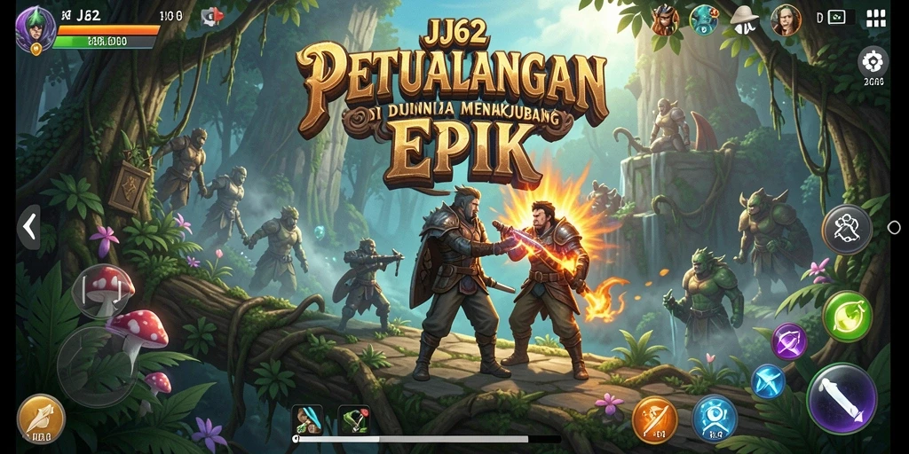 Tampilan gameplay JJ62 yang menakjubkan dalam petualangan seru.