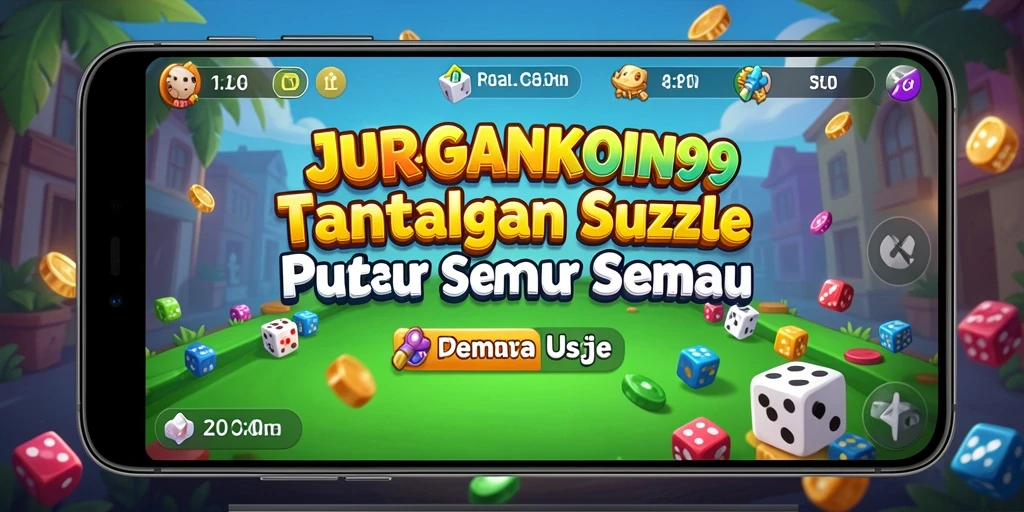 Screenshot gameplay JURAGANKOIN99 menampilkan serunya menyusun puzzle.
