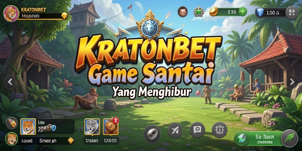 Tampilan menarik gameplay KRATONBET yang menghibur dan santai.
