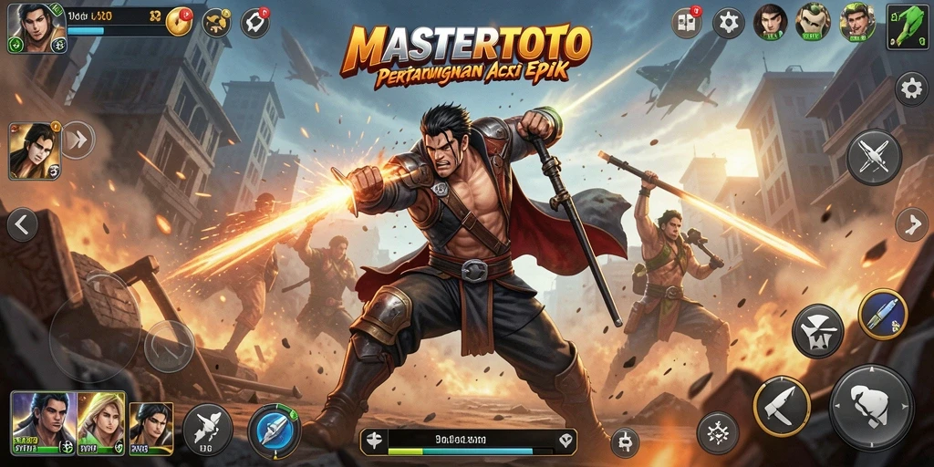 Tampilan gameplay MASTERTOTO yang seru dan menantang.