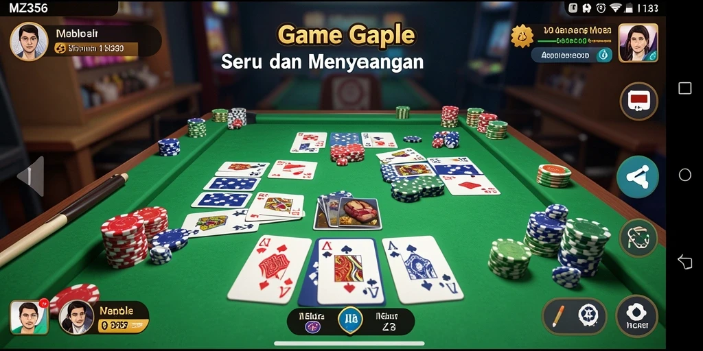 Tampilan gameplay MZ356 yang seru dan interaktif.
