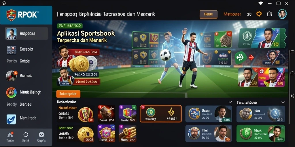 Tampilan permainan RPOK yang menarik dan interaktif.