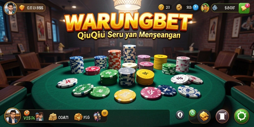 Tampilan gameplay QiuQiu yang menarik di WARUNGBET.